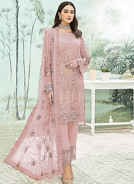 Pink Colour DINSAA SUIT DS120 COLOURS Fancy Festive Wear Designer Pakistani Suit Collection DS-120-C